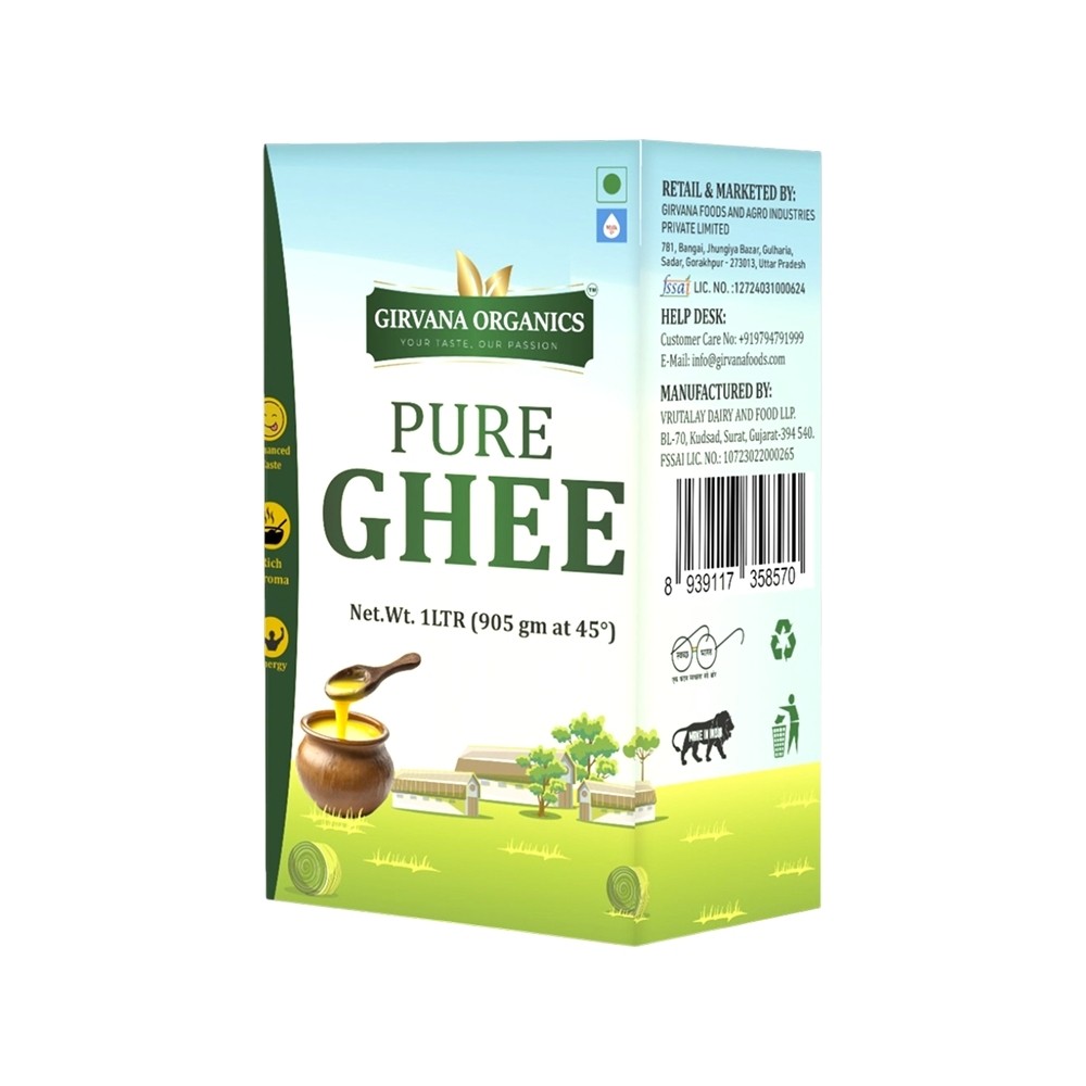 Girvana Organics Pure Desi Organic Ghee