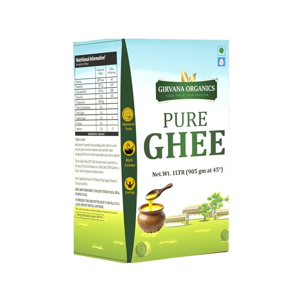 Girvana Organics Pure Desi Organic Ghee