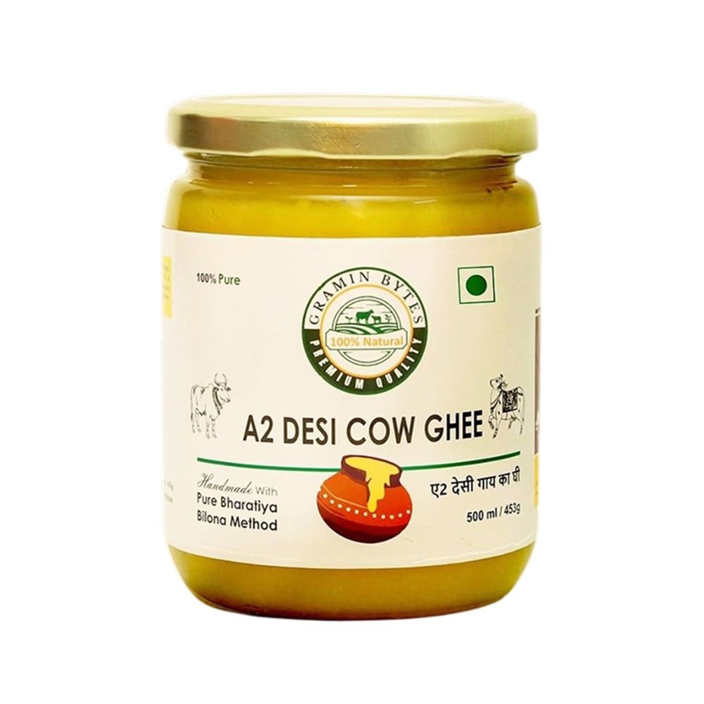 Gramin Bytes A2 Bilona Desi Cow Ghee