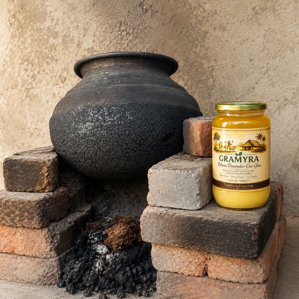 Gramyra Bilona Daanedar Cow Ghee
