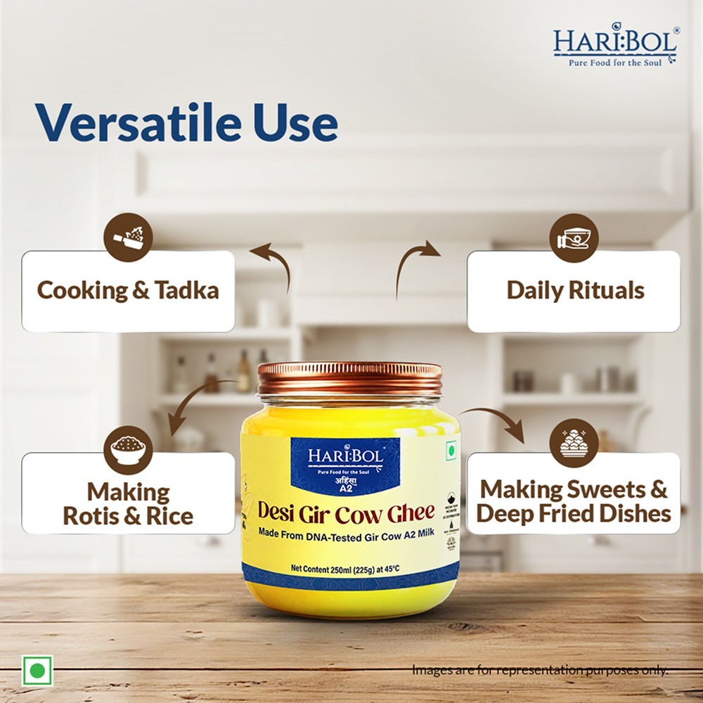 Haribol Desi Cow A2 Gir Ghee