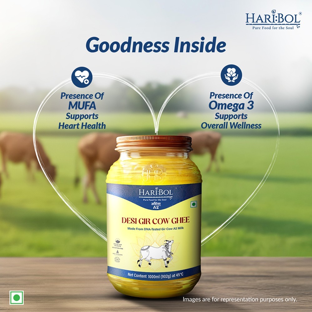 Haribol Desi Cow Gir A2 Ghee