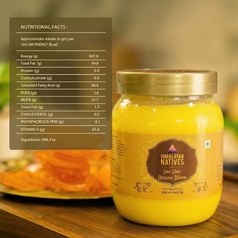 Himalayan Natives Bilona Organic Cow Ghee