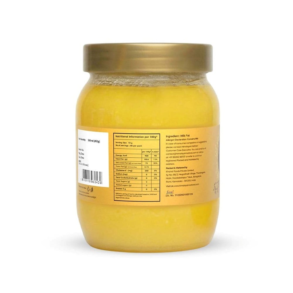 Himalayan Natives Bilona Organic Cow Ghee