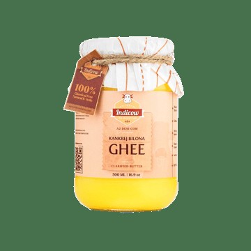 Indicow A2 Kankrej Bilona Cow Ghee