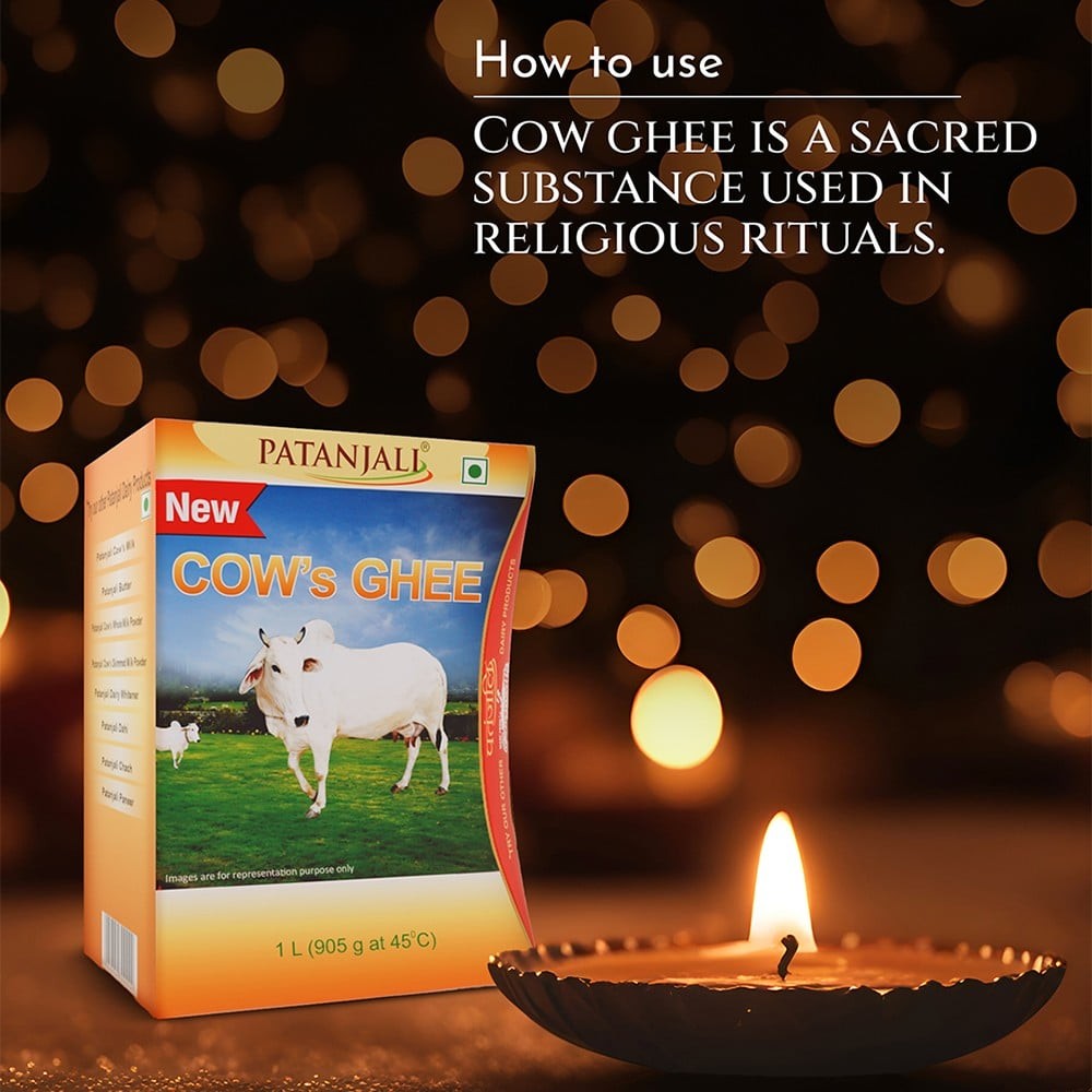 Patanjali Cow Ghee (1 l)