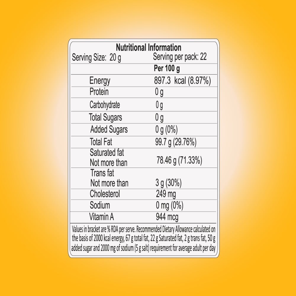 Patanjali Cow Ghee (1 l)