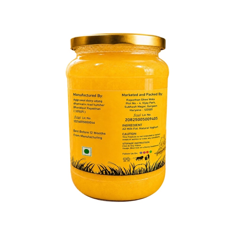 RGW Rajasthan Gheewala Sahiwal Cow A2 Ghee
