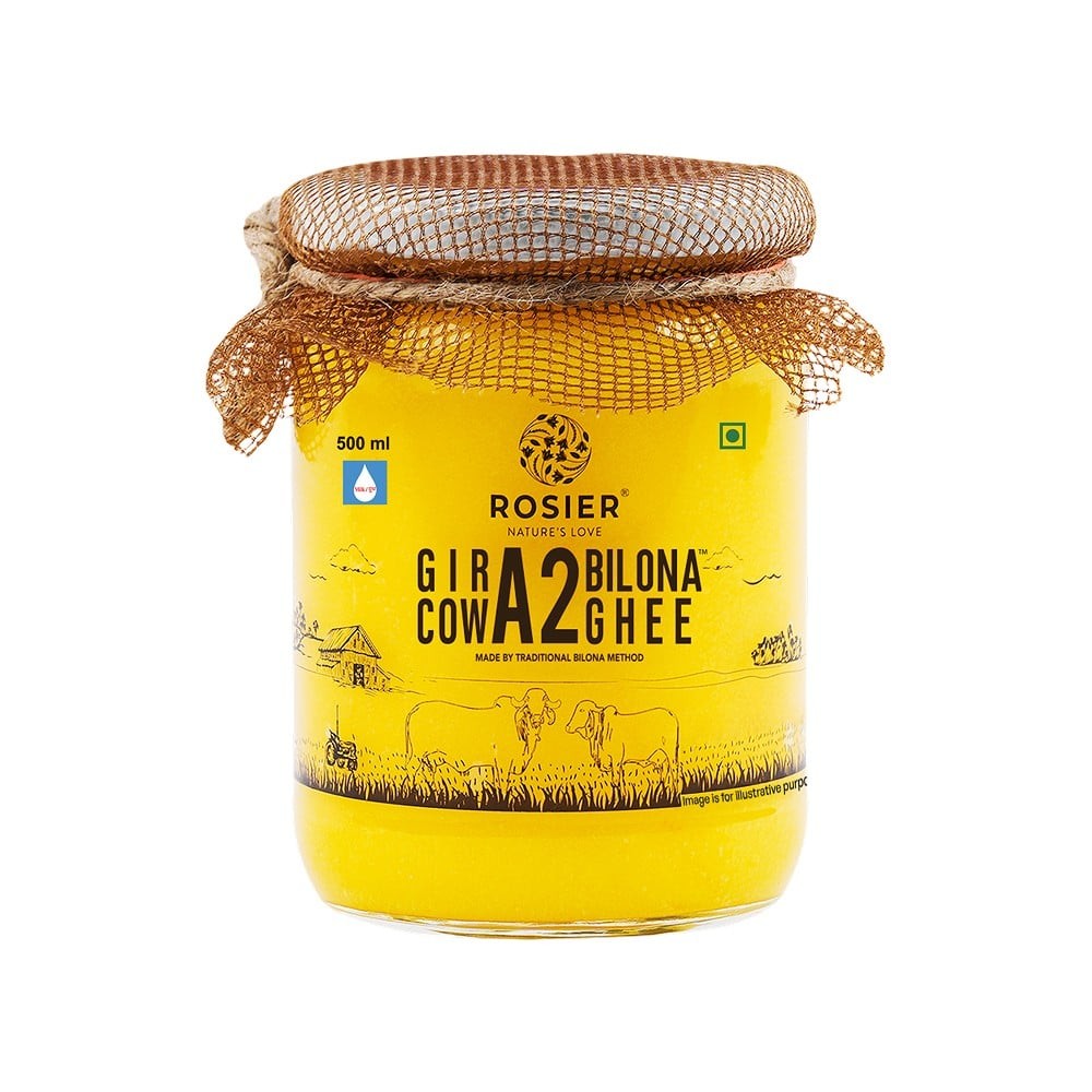 Rosier Bilona A2 Gir Ghee (Made from Curd)