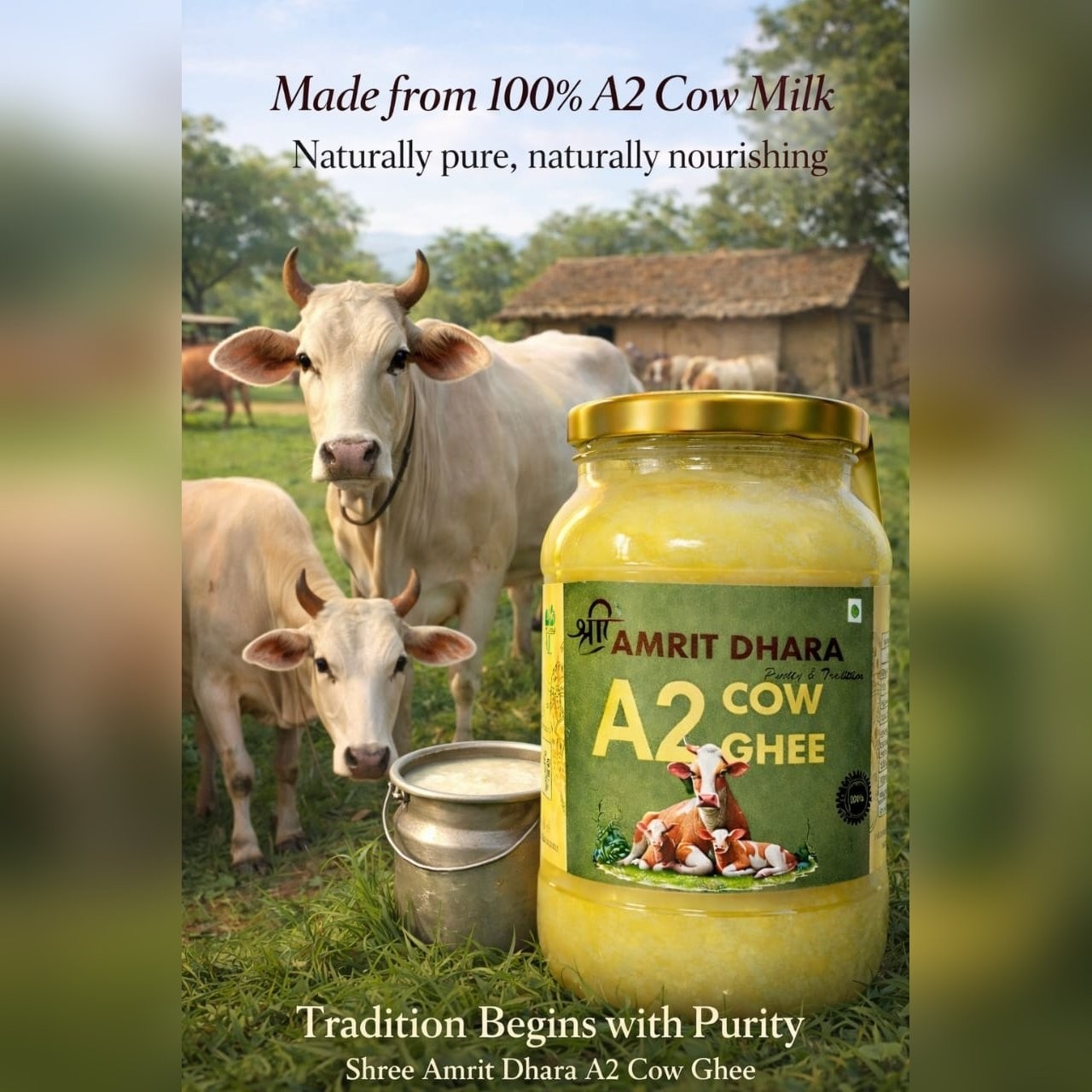 Shri Amrit Dhara A2 Cow Ghee