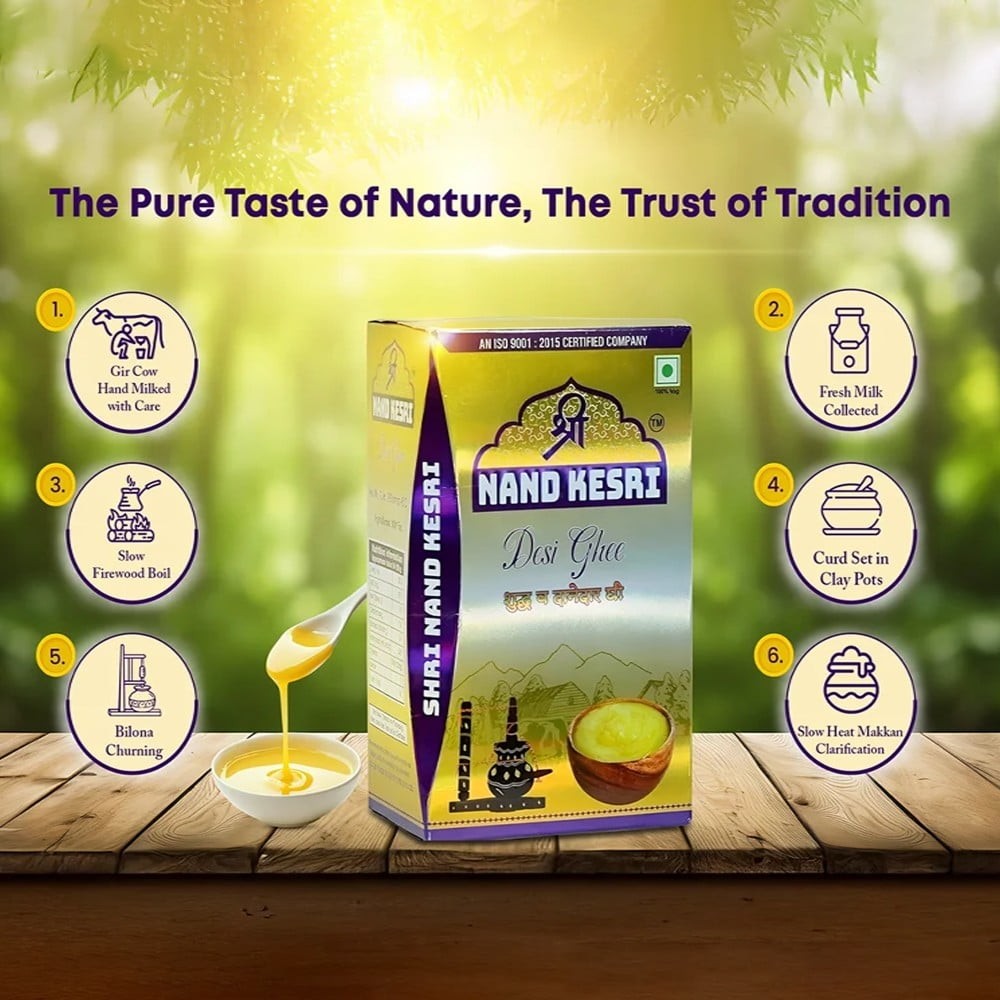 Shri Nand Kesari Desi Cow Ghee