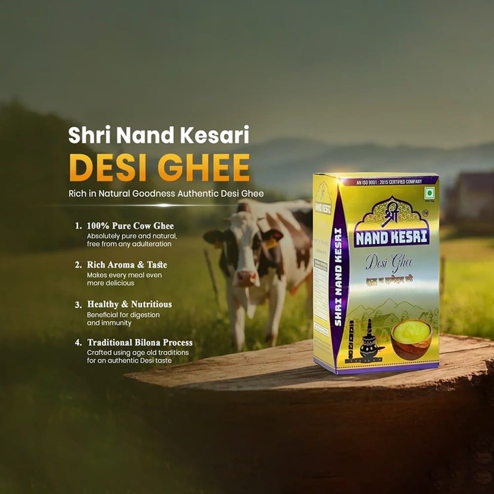 Shri Nand Kesari Desi Cow Ghee
