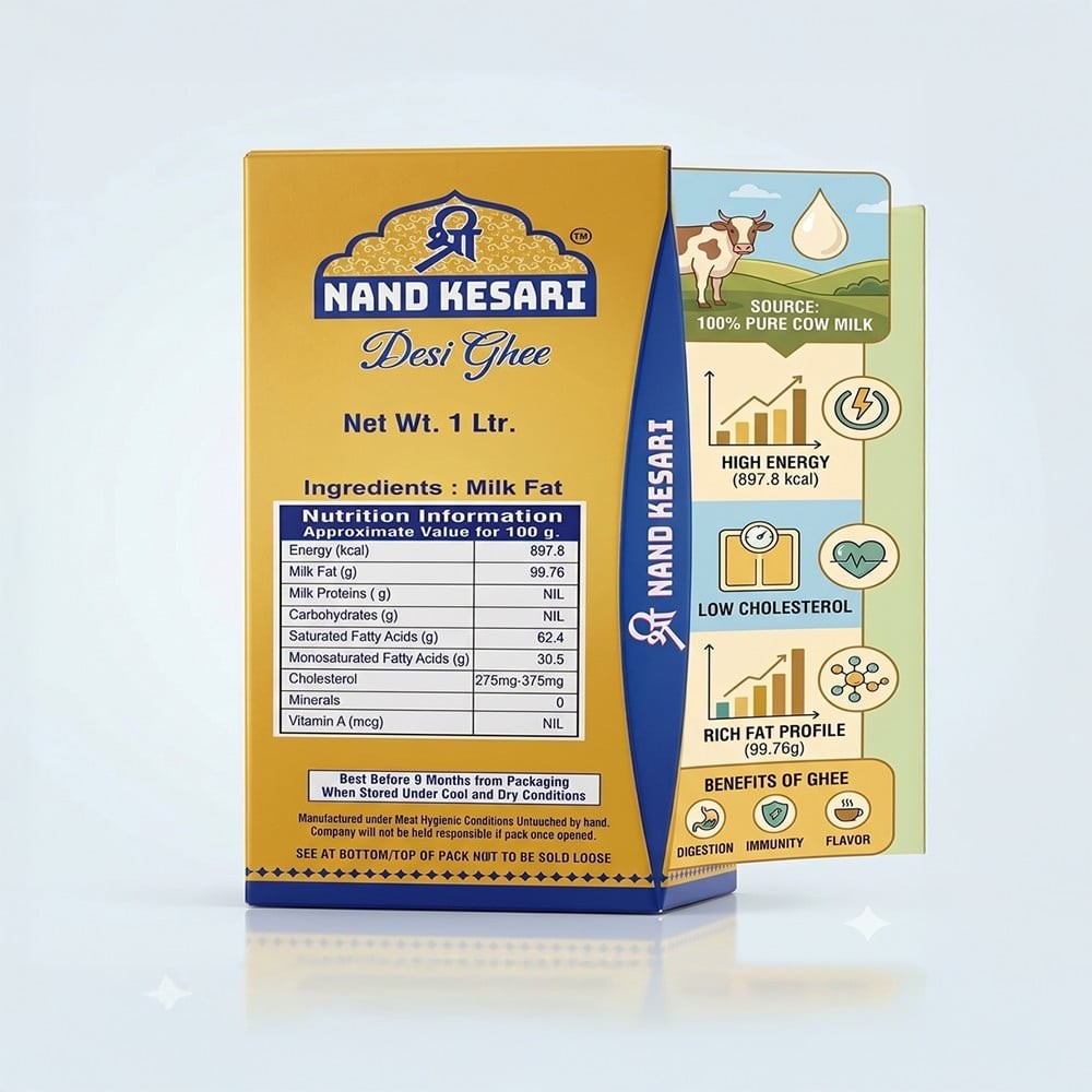Shri Nand Kesari Desi Cow Ghee