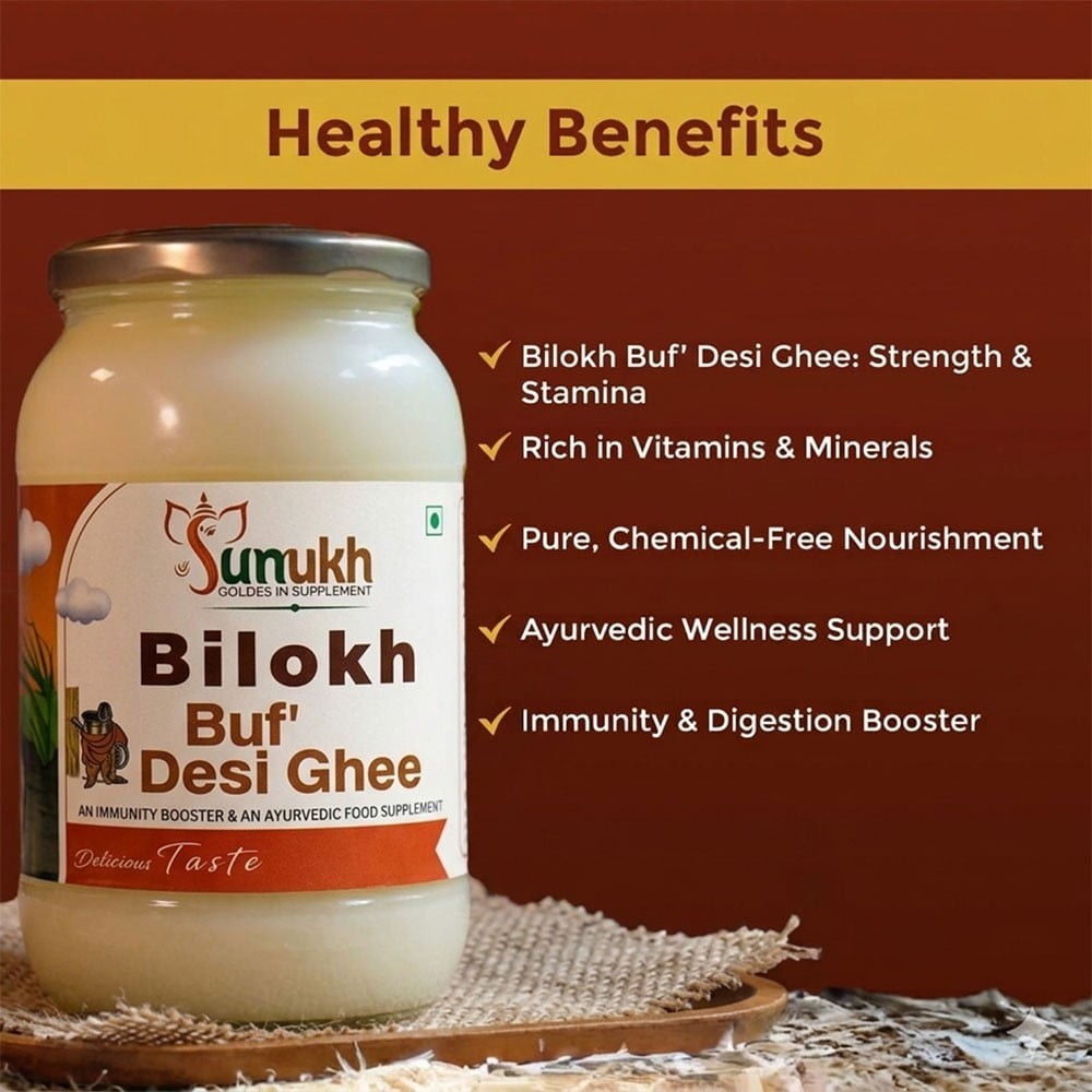 Sumukh Bilona Desi Buffalo Ghee