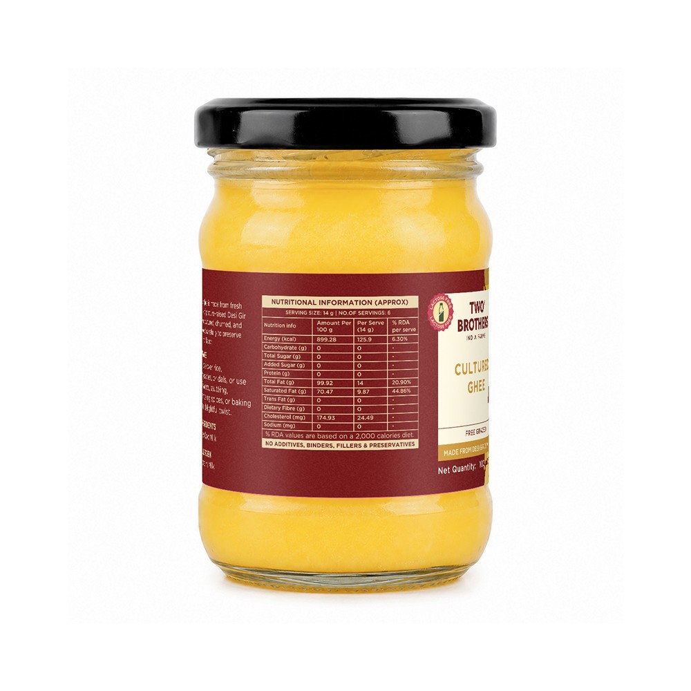 Two Brothers Cultured Desi Gir Cow Ghee