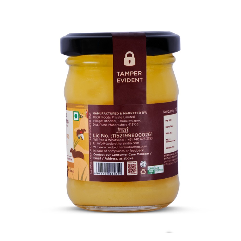 Two Brothers Cultured Desi Gir Cow Ghee