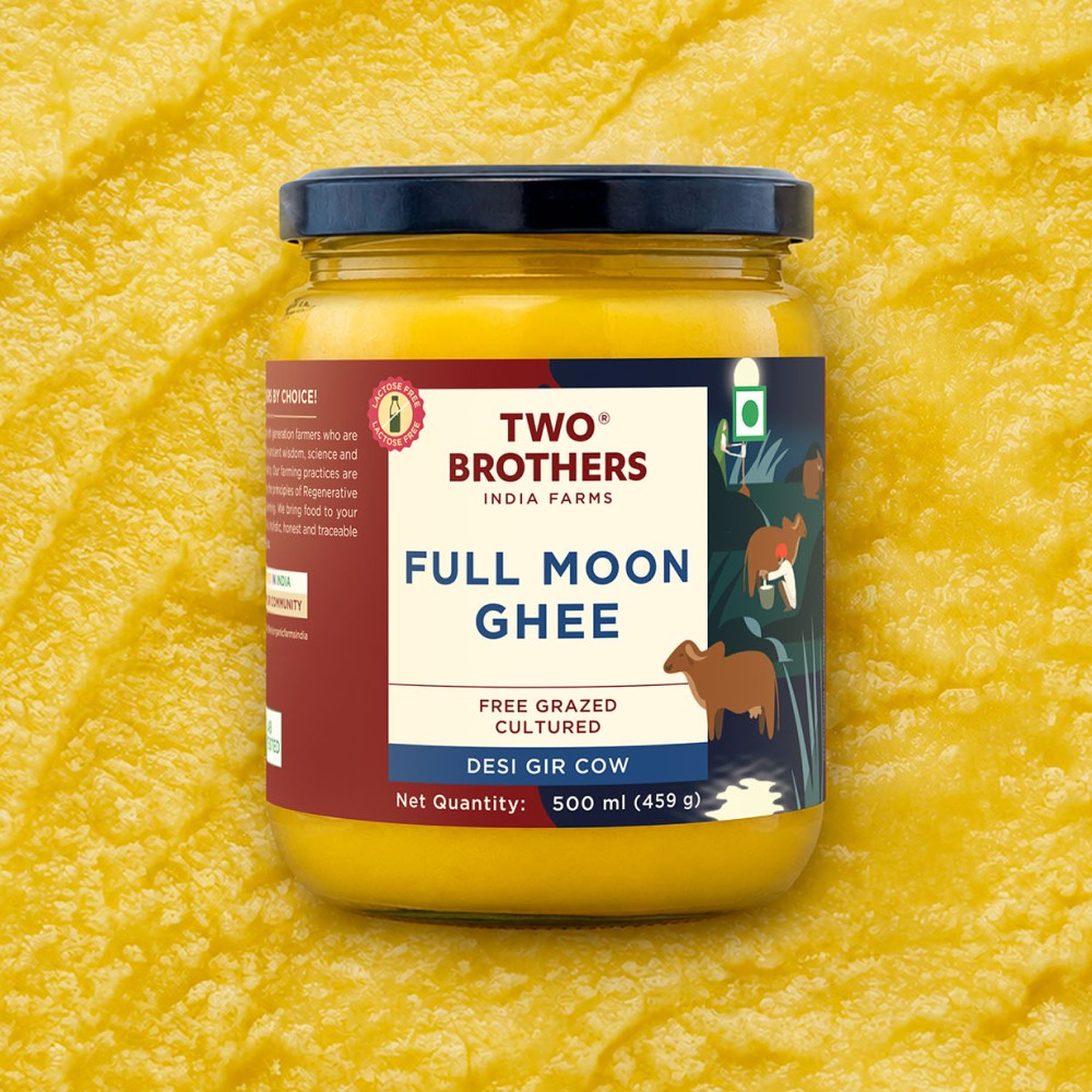 Two Brothers Full Moon Cow A2 Gir Ghee