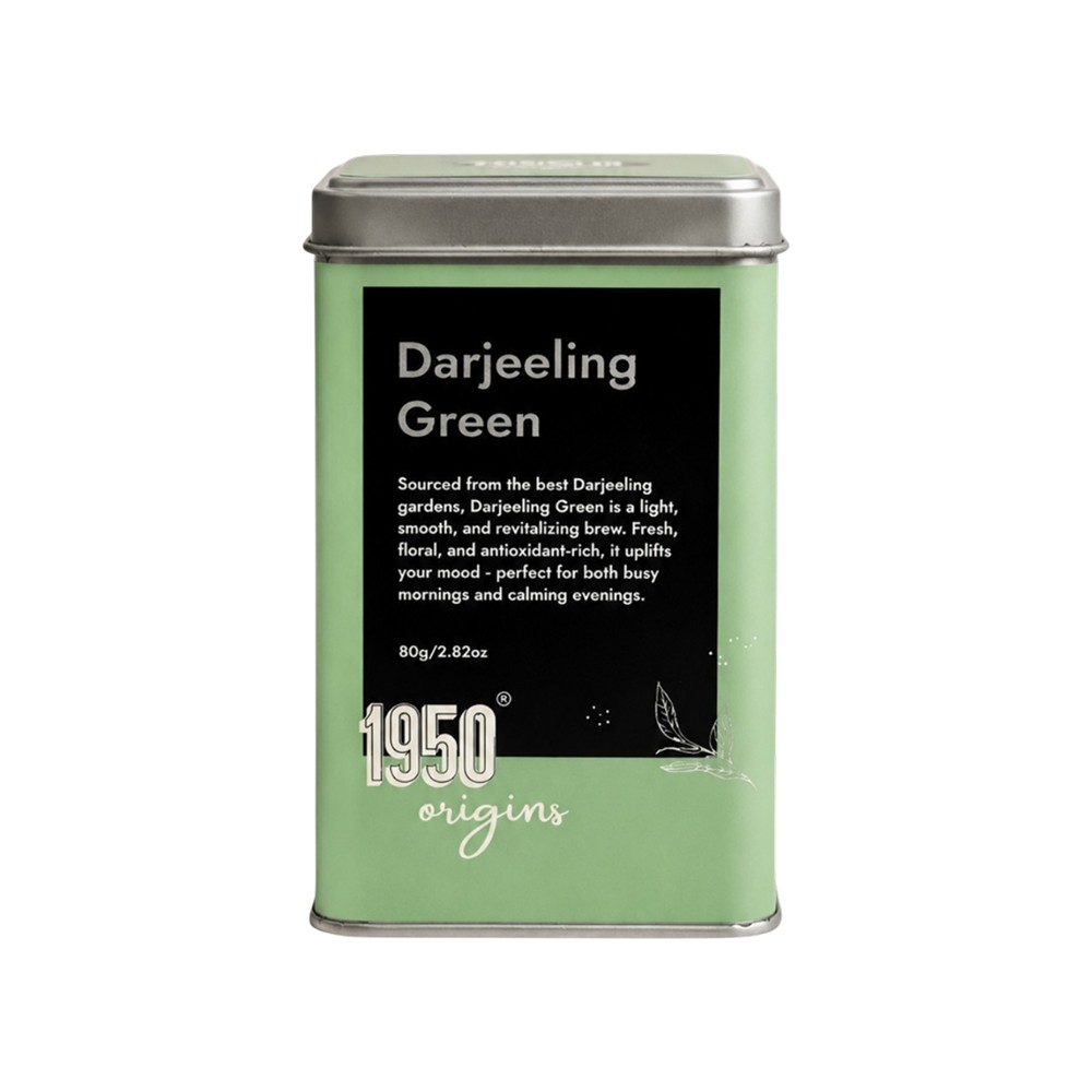 1950 origins Premium Darjeeling Long Leaf Green Tea