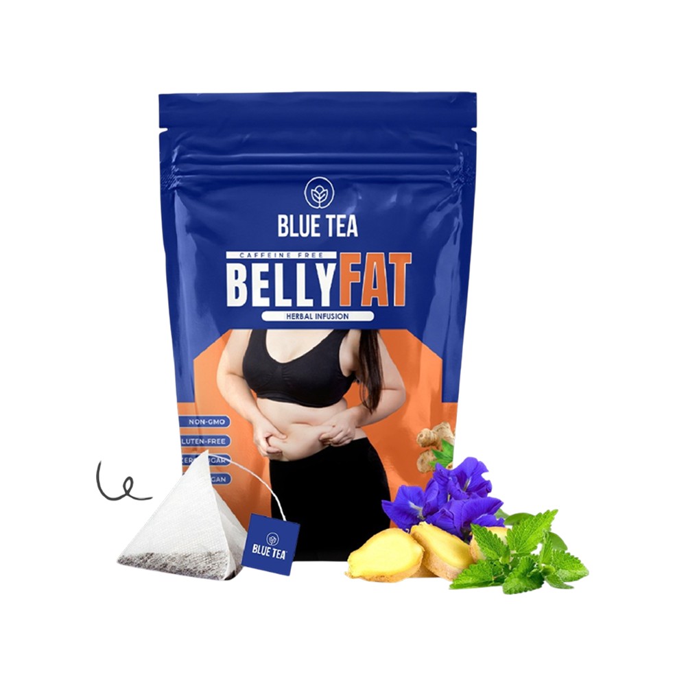 Blue Tea Belly Fat Herbal Infusion
