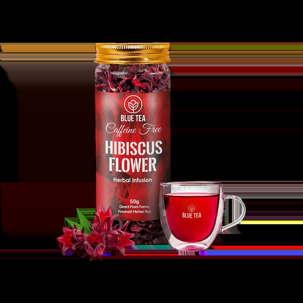 Blue Tea Hibiscus Herbal Infusion Caffeine Free
