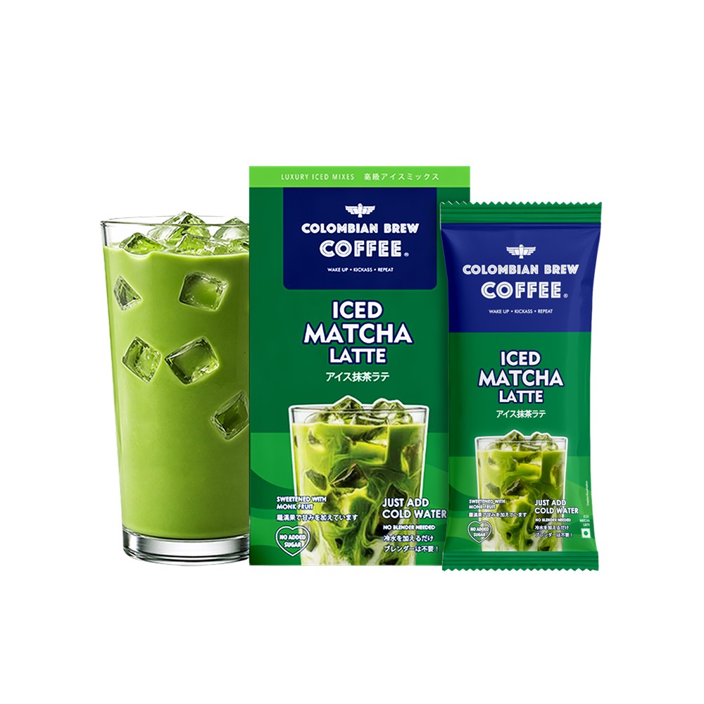 Colombian Brew Coffee Iced Matcha Premix