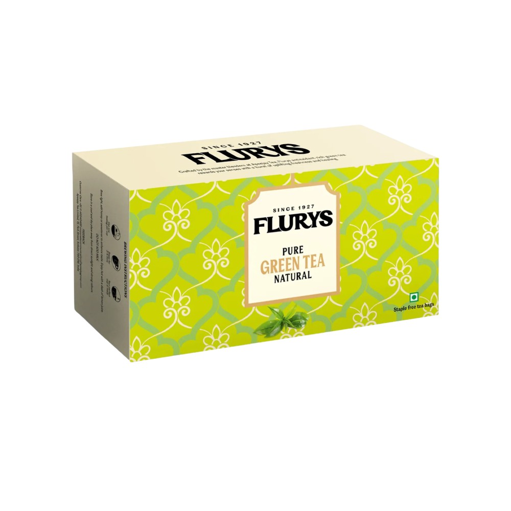 Flurys Envelop Green Tea Bags