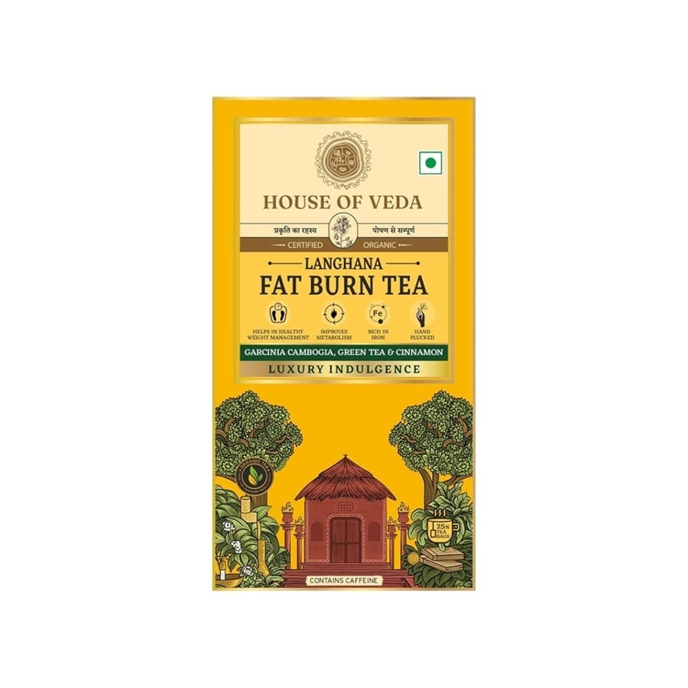 House of Veda Fat Burn Herbal Tea (Langhana)