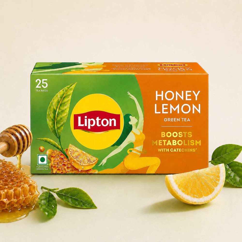 Lipton Honey Lemon Green Tea Bags