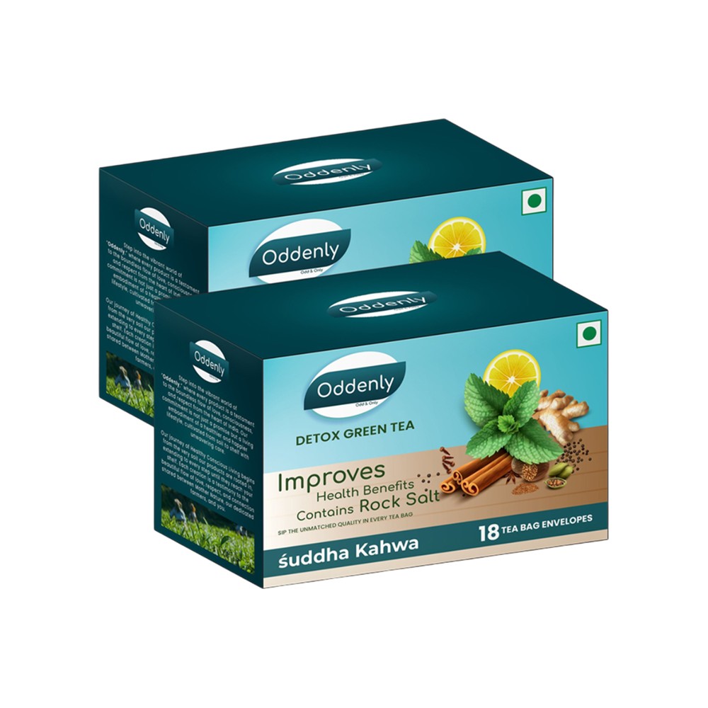Oddenly Detox Suddha Kahwa Green Tea Bags