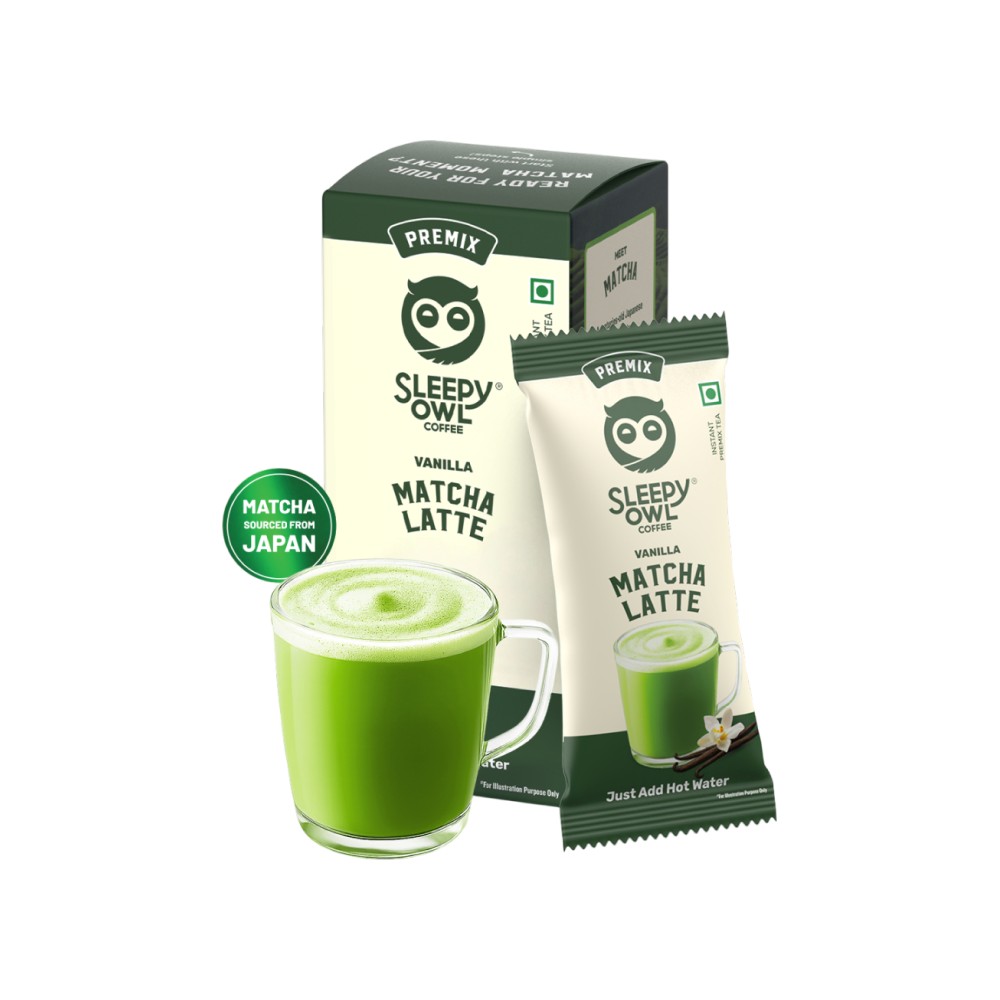Sleepy Owl Vanilla Matcha Premix