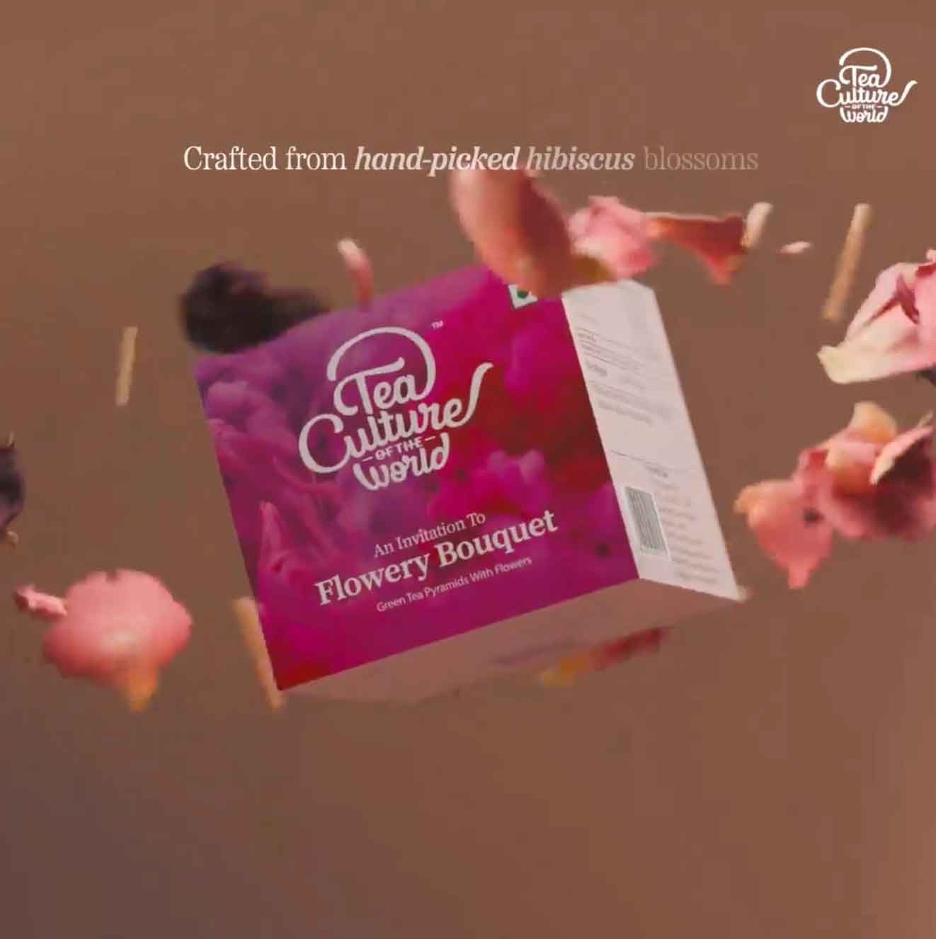 Tea Culture of the World Flowery Bouquet Tea Bags