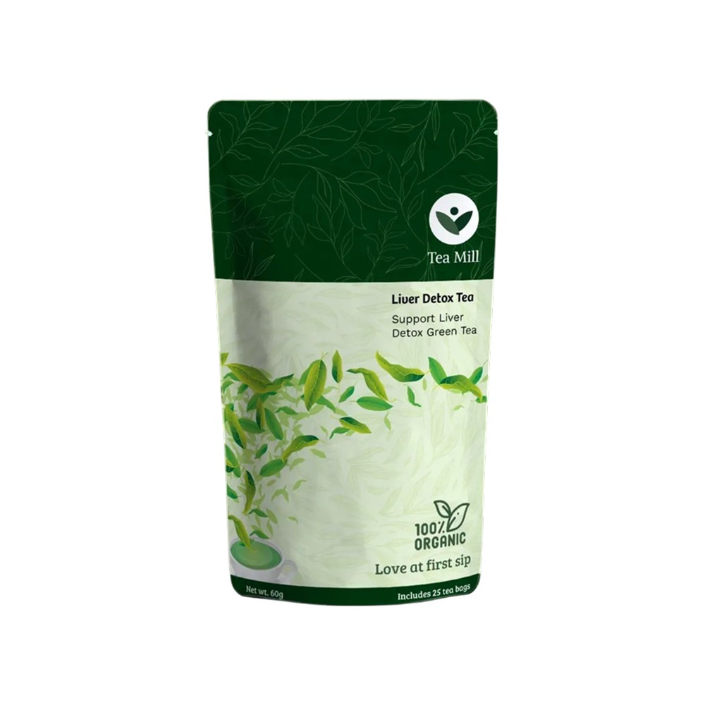 Tea Mill Liver Detox Green Tea Bags