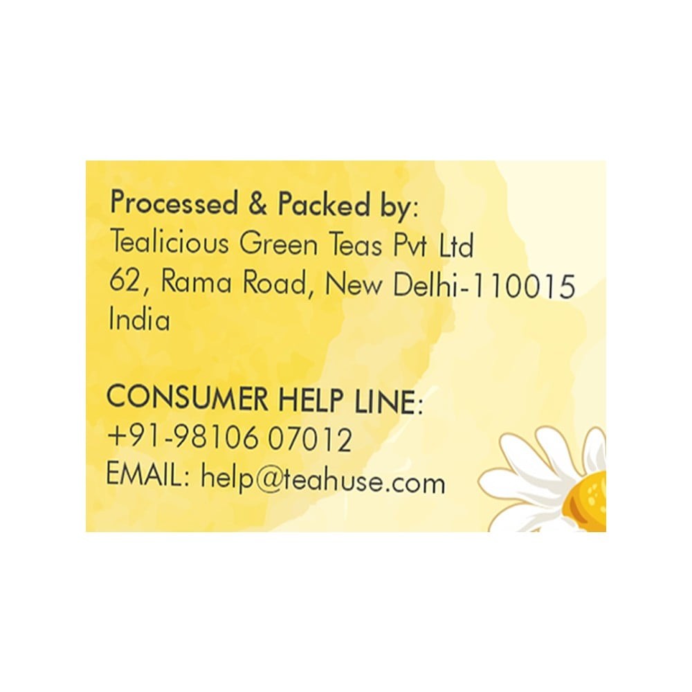 Teahues Chamomile Blossom Herbal Infusion Bags