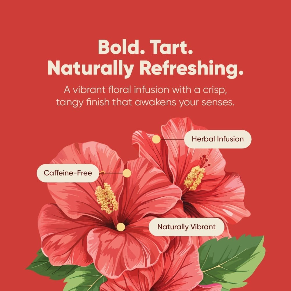 Tencha Hibiscus Flower Herbal Tea