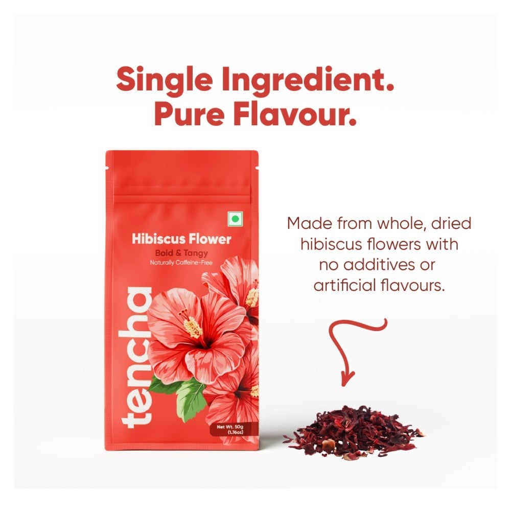 Tencha Hibiscus Flower Herbal Tea