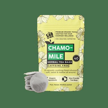 The Tea Trove Chamomile Herbal Infusion Bags