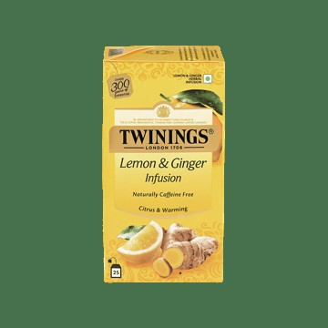 Twinings Lemon & Ginger Herbal Infusion Bags