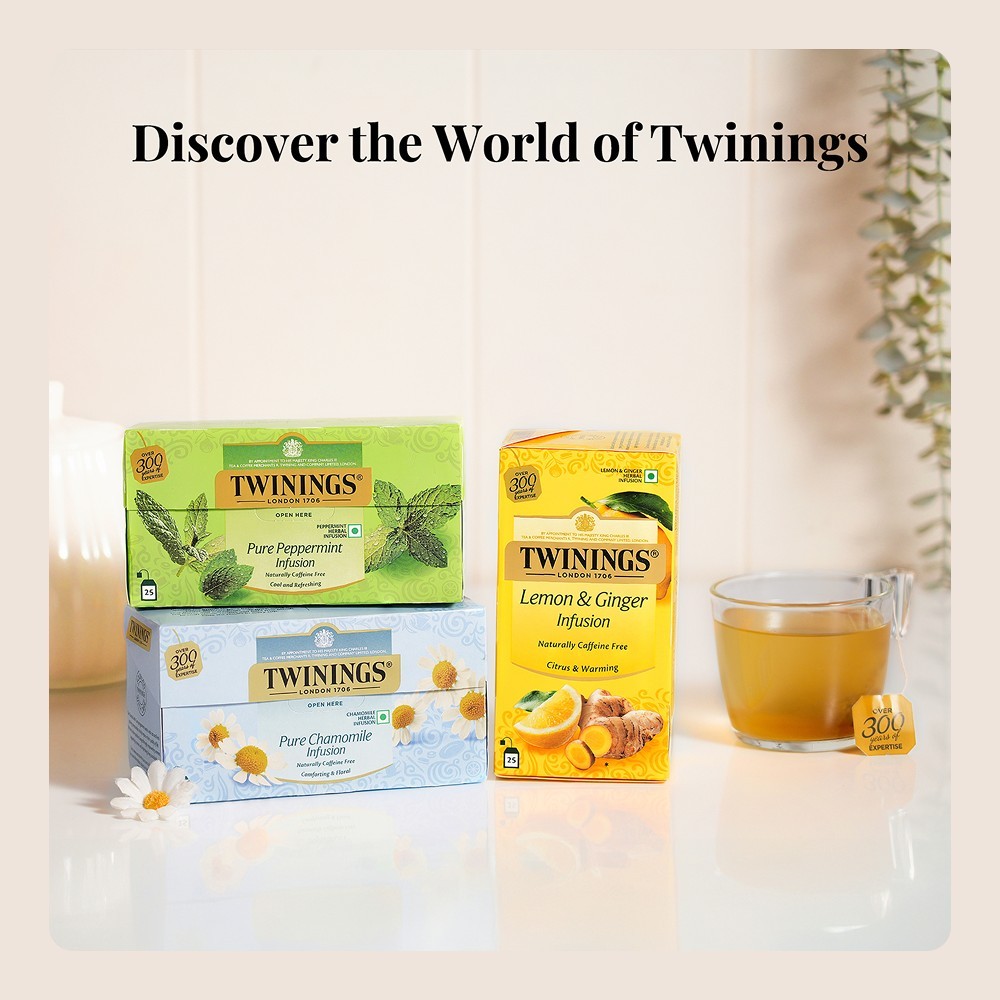 Twinings Lemon & Ginger Herbal Infusion Bags