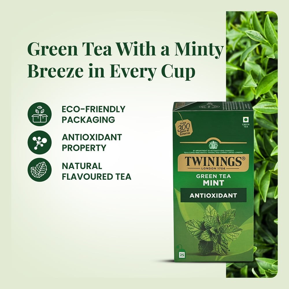 Twinings Mint Green Tea Bags
