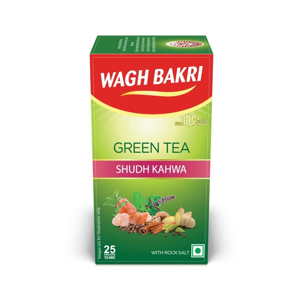 Wagh Bakri Sudh Kahwa Green Tea