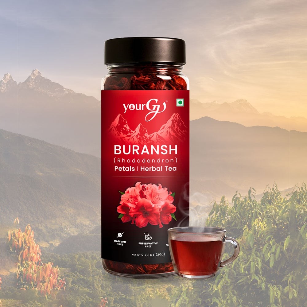 yourG Buransh Petals Herbal Tea, Digestive Care