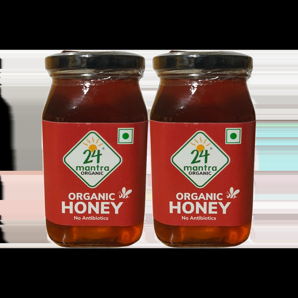 24 Mantra Organic Honey - Pack of 2