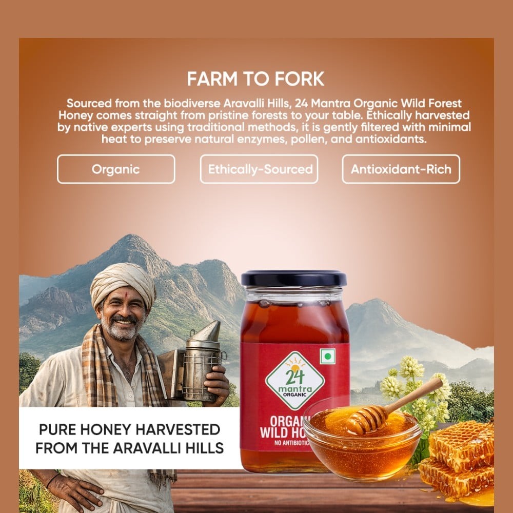 24 Mantra Organic Honey