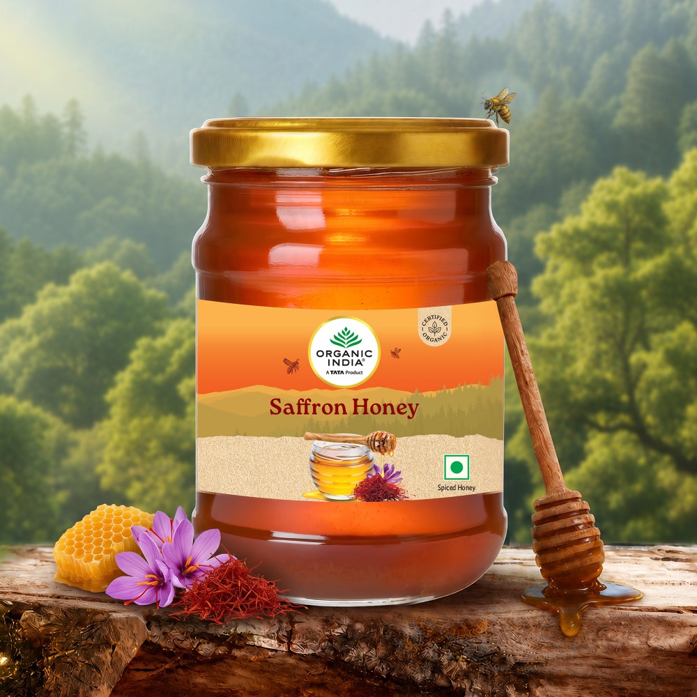 A TATA Product - Organic India Saffron Organic Honey