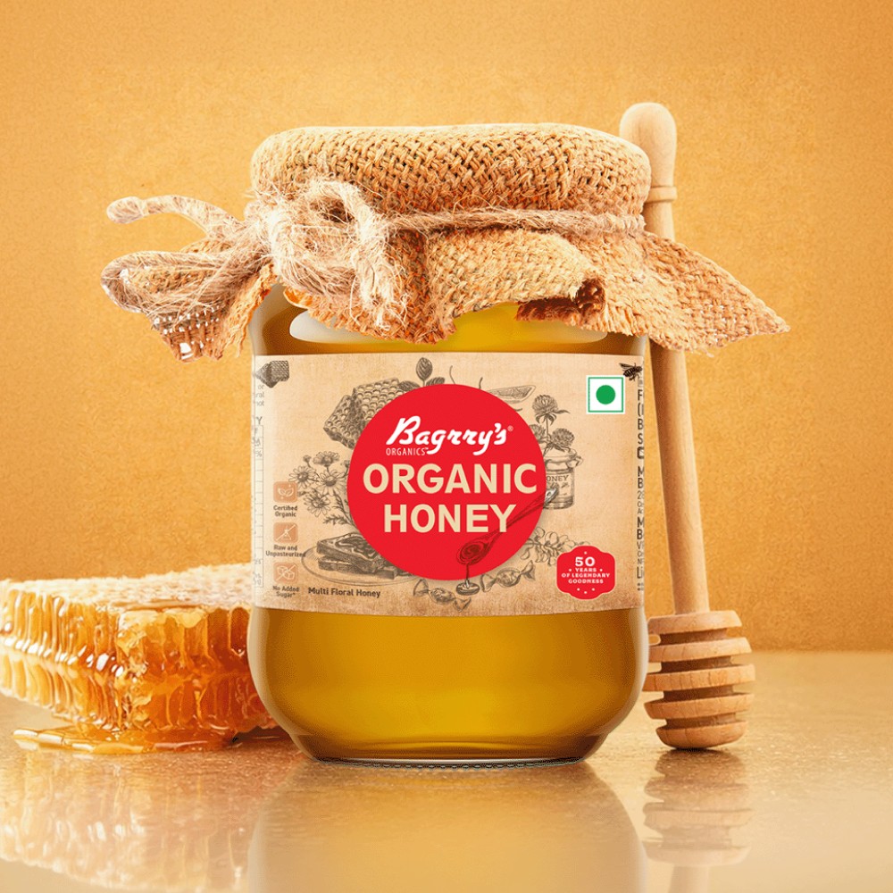 Bagrry's Wild Raw & Natural Organic Honey