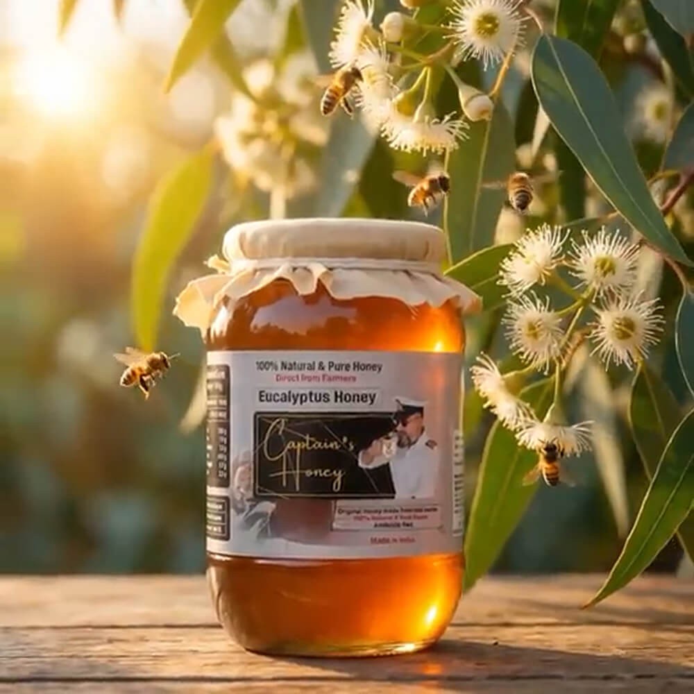 Captains Honey Eucalyptus Honey
