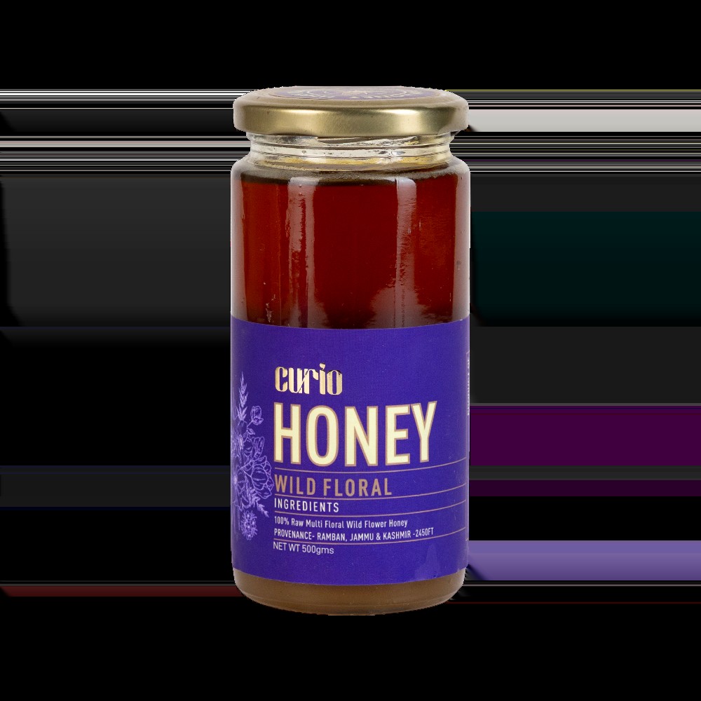 Curio Lifestyle Wild Floral Honey (Raw Multi Flower)