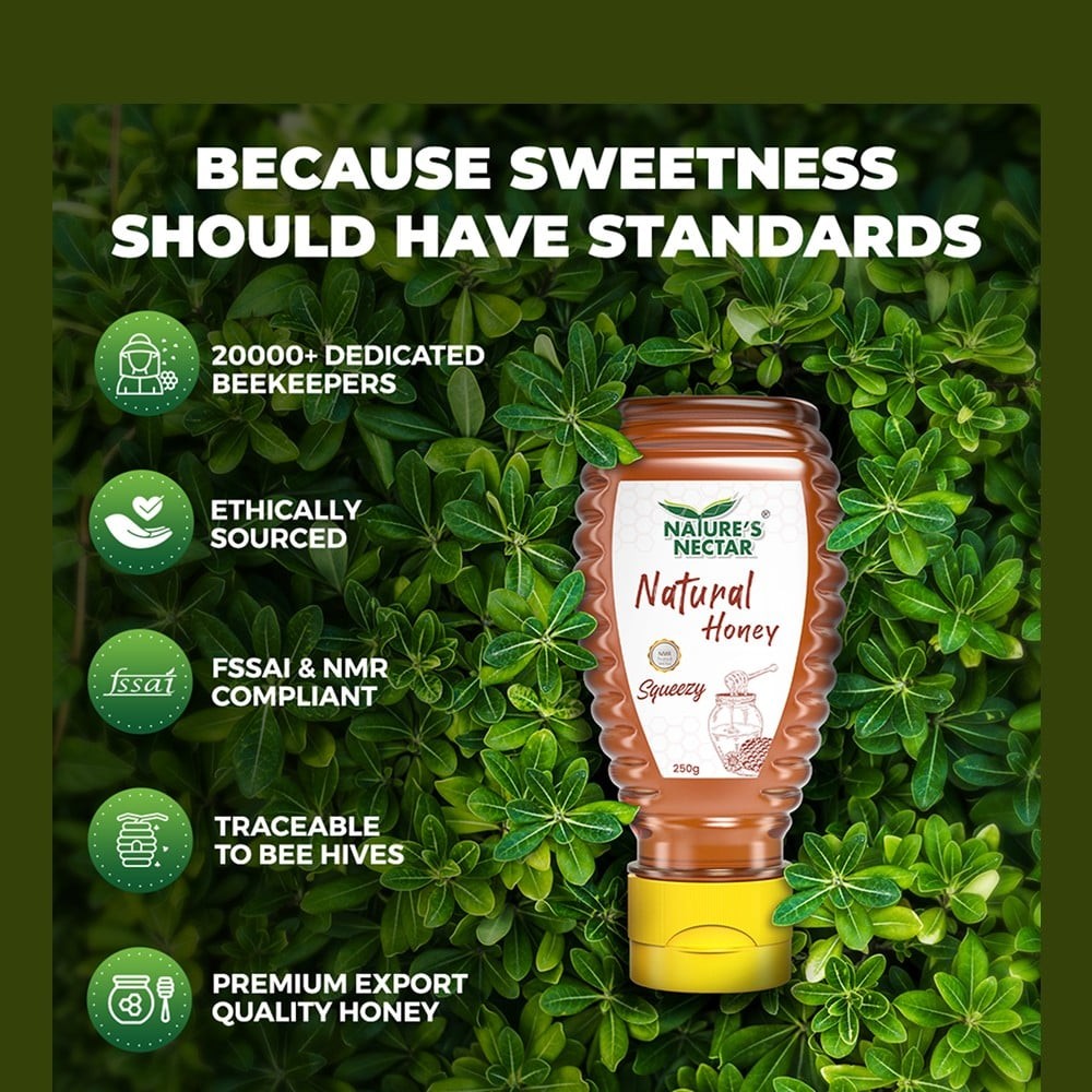 Nature's Nectar Pure Honey Squeezy