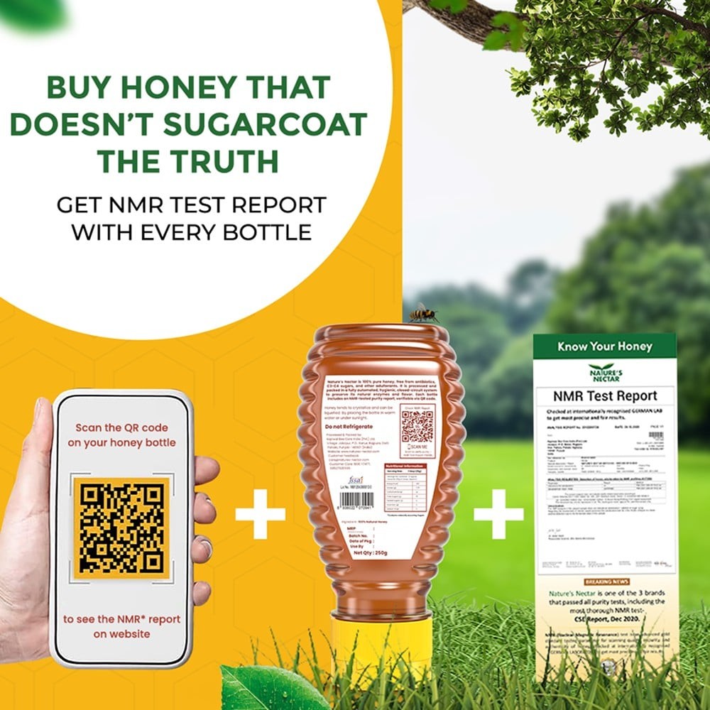 Nature's Nectar Pure Honey Squeezy