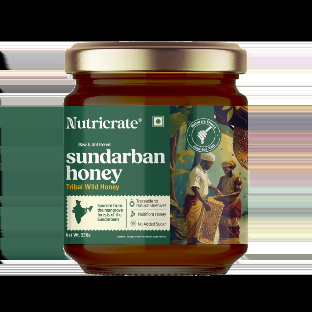 Nutricrate Raw & Unfiltered Sundarban Honey